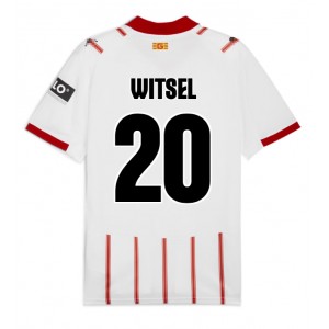 Fotbalové Dres Girona Axel Witsel #20 Domácí Oblečení 2025-26 Krátký Rukáv